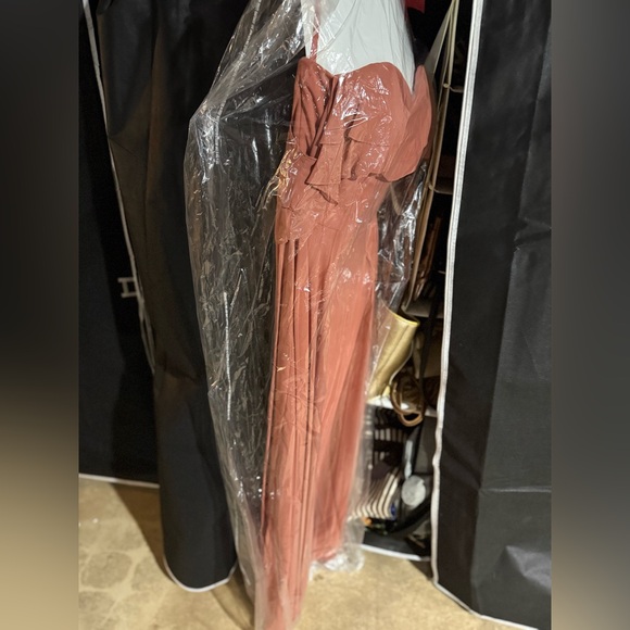 Kennedy Blue Bridesmaid Dress Allison Size 14 - Spice - Picture 2 of 5